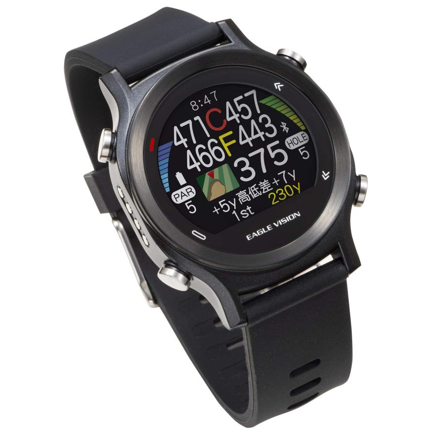 アサヒゴルフ EAGLE VISION watch ACE EV-933 BK ブラック｜heart-ec｜03