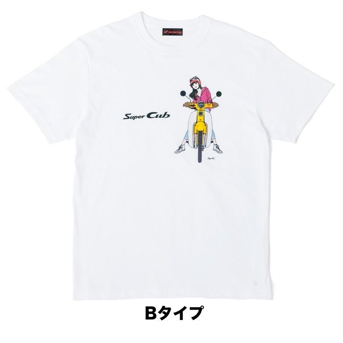 Honda ホンダ Super Cub スーパーカブ イラスト Tシャツ Tv Y5z ホワイト Tv Y5z ハートネットショップヤフー店 通販 Yahoo ショッピング