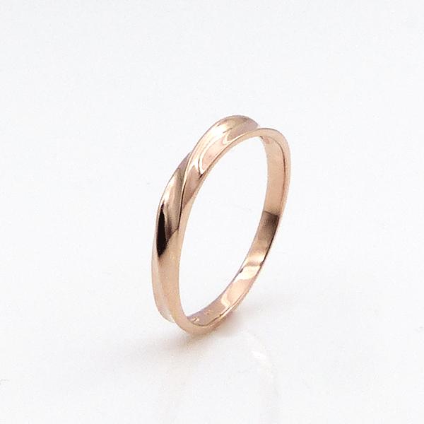 2本セット】ペアリング マリッジリング 結婚指輪 ピンクゴールド 2本セット】ペアリング マリッジリング 結婚指輪 ピンクゴールド
