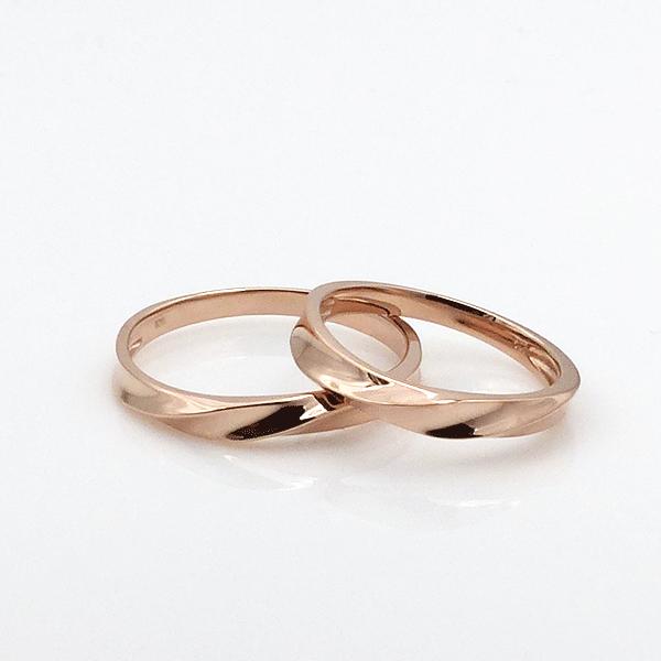 2本セット】ペアリング マリッジリング 結婚指輪 ピンクゴールド 2本セット】ペアリング マリッジリング 結婚指輪 ピンクゴールド