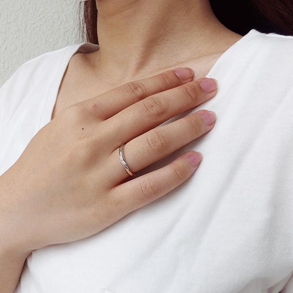 2本セット】ペアリング マリッジリング 結婚指輪 ダイヤモンド 2本セット】ペアリング マリッジリング 結婚指輪 ダイヤモンド