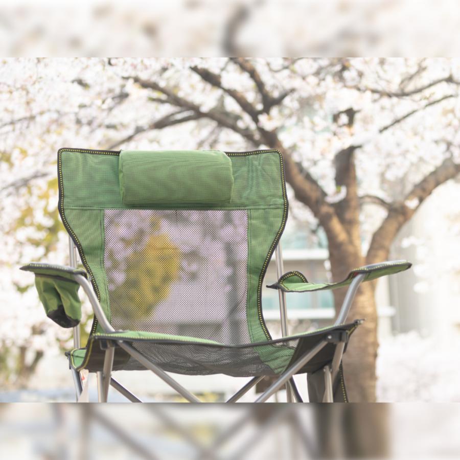 【送料込みにしました】リクライニング パイプ チェア アウトドア リクライニングチェア Pine Field 角度調節可能 収納袋