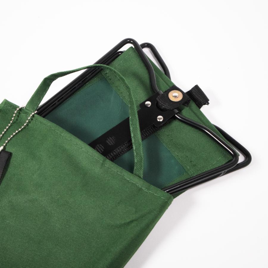 アウトドア 折りたたみ ミニスツール Pine Field 収納袋付き 耐