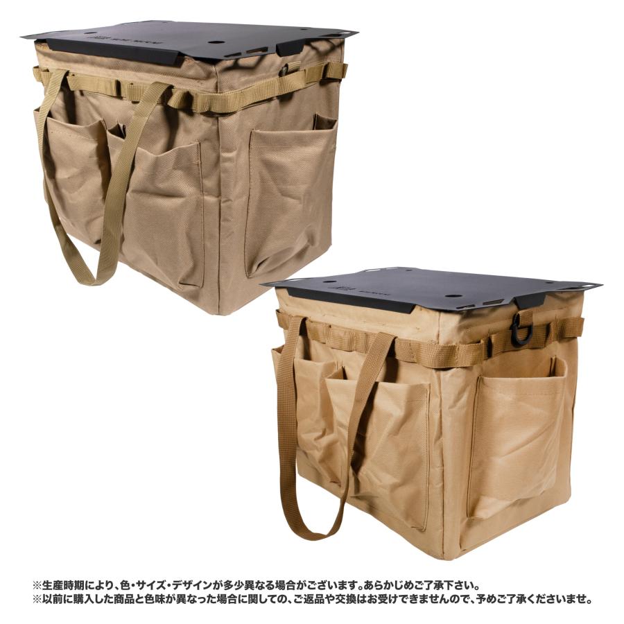 折りたたみ式 フタ付き コンテナバッグ 30L 手提げ 軽量 大容量 収納