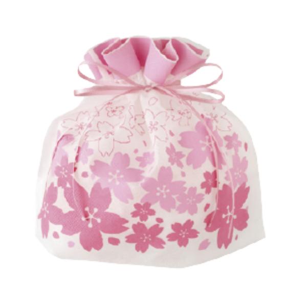 かわいい ラッピング 業務用 巾着バッグ 不織布 Mサイズ 1枚入 まる おはな さくら バレない梱包 簡単 ラッピング用品 ラッピング材 ばら売り 和風 和柄 ハートサプライ 通販 Yahoo ショッピング