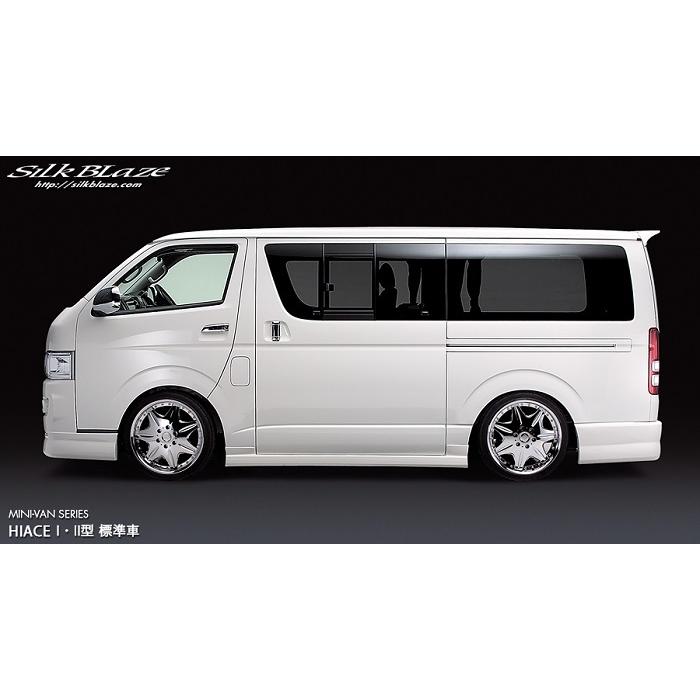 SilkBlazeエアロ(3点セット)(未塗装)(200系 ハイエース/レジアスエース
