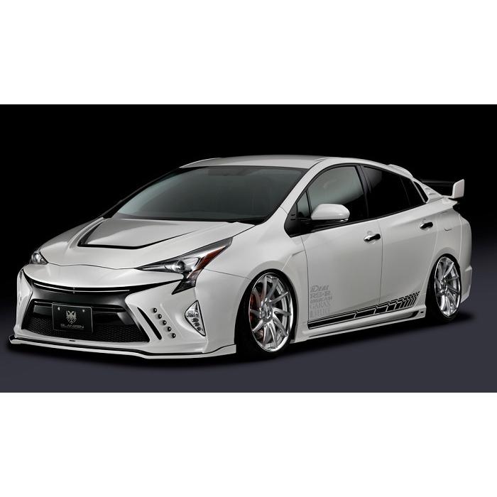 シルクブレイズ グレンツェン(バンパー4Pキット)(未塗装)(50系プリウス)バックフォグフォグ無