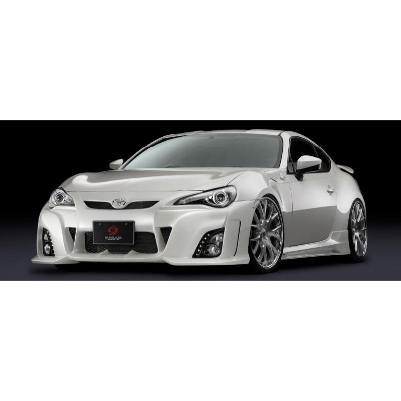 シルクブレイズ SPORTS バンパー3点セット/LED無(未塗装)トヨタ86 ZN6