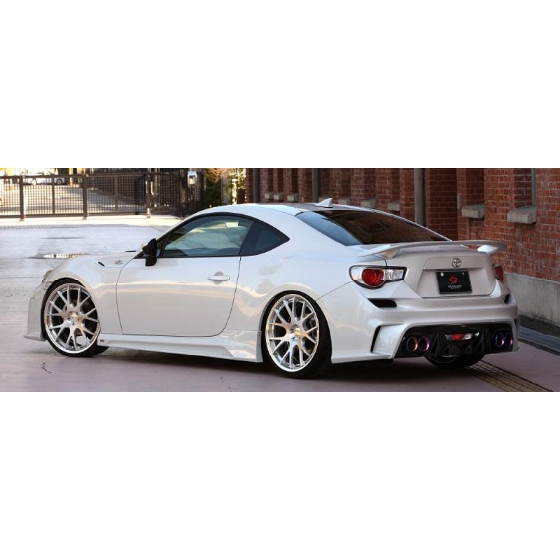 シルクブレイズ SPORTS バンパー3点セット/LED無(未塗装)トヨタ86 ZN6