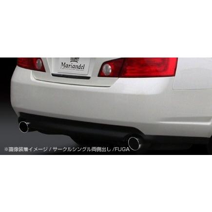 限定特価 のマリアンデールサークルシングルマフラー クラウンgrs180 Grs1 Grs1 固定式 オールステンレス 左右出し 注目のブランド即納 の