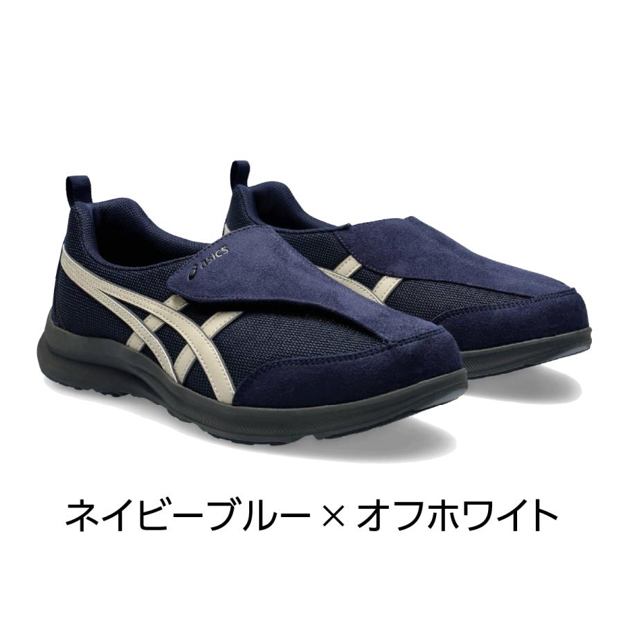 母の日 アシックス ライフウォーカー 1241A010 おしゃれ メンズ 男性 紳士 ウォーキング シューズ リハビリ 介護シューズ 靴   252544の画像
