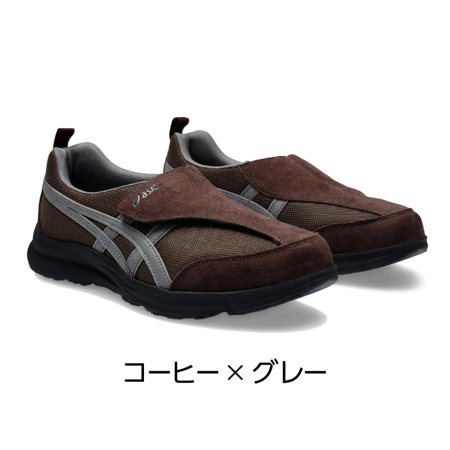 母の日 アシックス ライフウォーカー 1241A010 おしゃれ メンズ 男性 紳士 ウォーキング シューズ リハビリ 介護シューズ 靴   252544の画像
