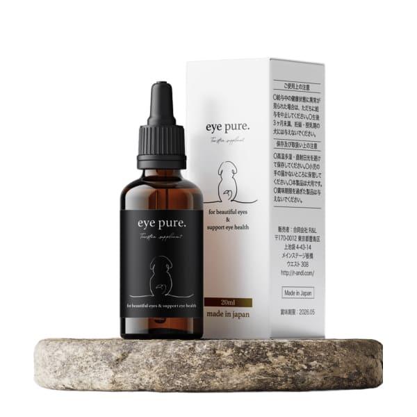 R&L アイピュア eye pure 20ml×2個セット サプリメント 犬用品 ペット 愛犬 涙やけ 小型 中型 大型 子犬 シニア犬 犬用 犬用サプリメント | R＆L