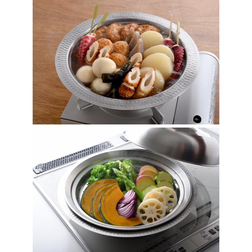 アーネスト（Arnest） とにかく洗いやすい卓上鍋 21cm 両手鍋 鍋 卓上