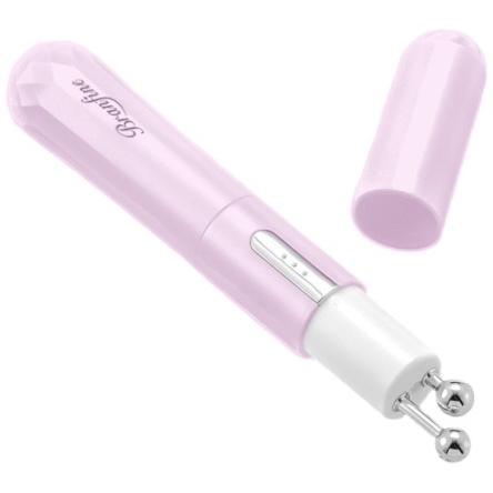 ピカ子監修　Branfine 美顔器 ピンク 2ボールヘッド ブランフィーネ スキンワイパー ピンク 美顔器 ピカ子 EMS ハンディ