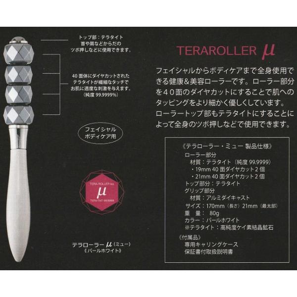 テラローラー ミュー フェイスローラー フェイスケア TERA ROLLER μ