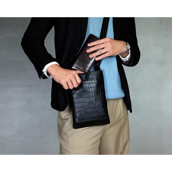 Costoroma コストローマ 牛革ポシェット ショルダーバッグ バッグ