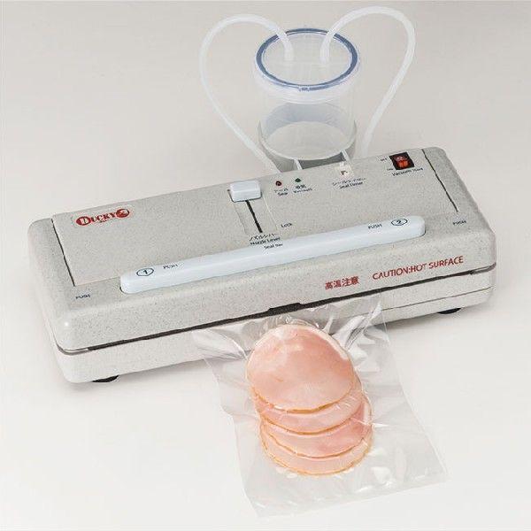 業務用真空パック器 DUCKY ダッキー シーラー フードシーラー 真空パック器 業務用 真空パック 脱気シーラー 真空パックシーラー | 朝日産業 | 02