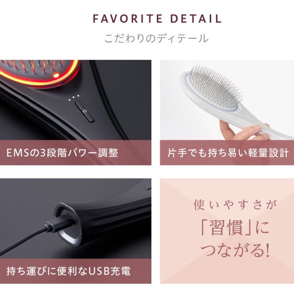 WAVEWAVE EMS Brush Air ブラッシュエアー ヘアブラシ くし 櫛