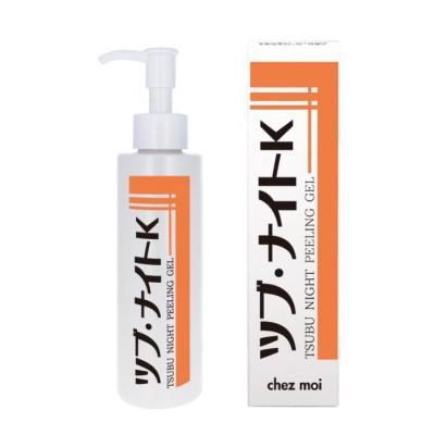 最安値挑戦 ツブ ナイトk ピーリングジェル 150ml ピーリング スキンケア 首 目元 首元 イボ ケア 対策 ハトムギエキス 5個ご注文で1個オマケ