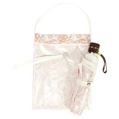 UVION プレミアムホワイト 55ミニ ペイズリー 4025 晴雨兼用傘 傘 ユビオン 折りたたみ 折り畳み 晴雨兼用 日傘 UVカット 遮光 遮熱 軽量 日本製 国産 レディース 女性用 アンブレラ かわいい 可愛い おしゃれ 折り畳み傘 折りたたみ傘 折りたたみ日傘 折り畳み日傘 おすすめ UVION（ユビオン） プレミアムホワイト 55ミニ ペイズリー 4025 日傘