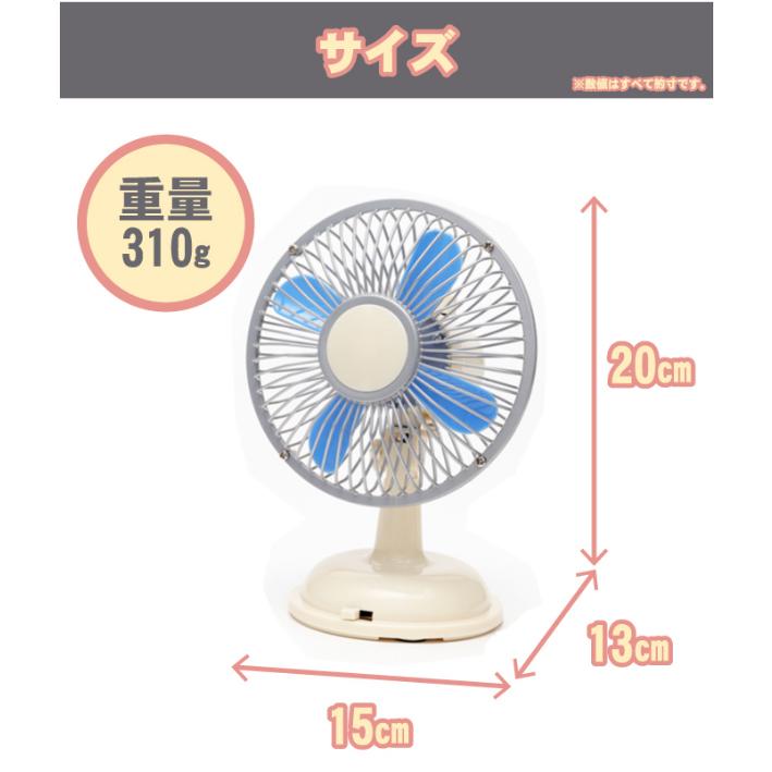 卓上用ミニレトロ扇風機 昭和 レトロ レトロ扇風機 卓上用レトロミニ