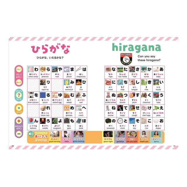 コスミック出版 押すだけで日本語と英語が聞ける！はじめてのことばず