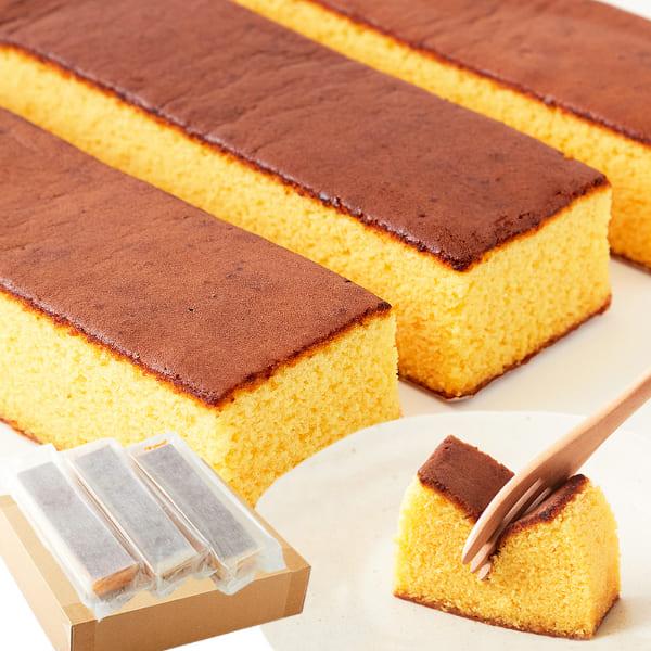 本場長崎のプレーンカステラ 大容量900g×4個セット カステラ 切れ端
