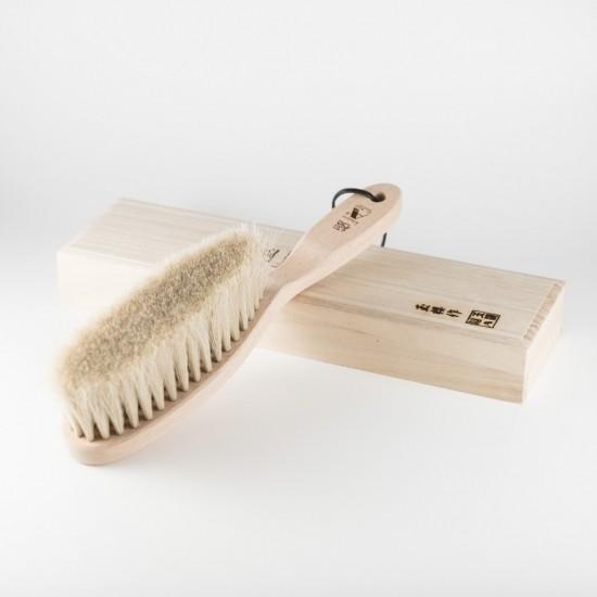 銀座三越購入 鹿児島県 喜多つげ製作所 さつまつげヘアブラシ 4.4万円