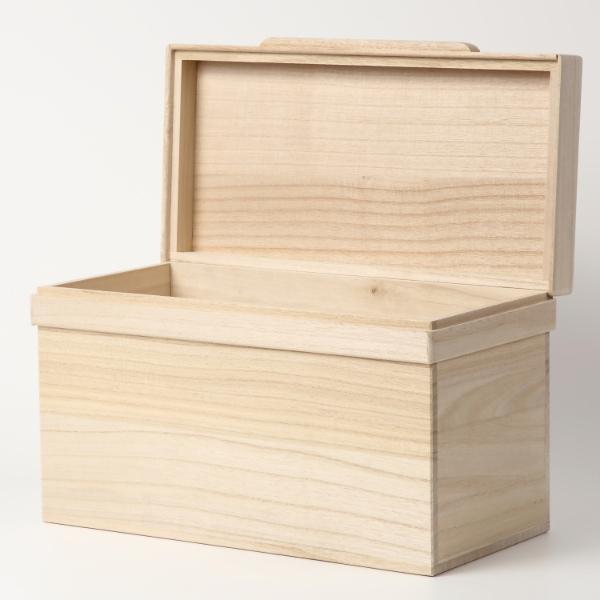 即納 竹本木箱店 多目的桐BOXミニ 収納 木箱 桐箱 桐の箱 天然木 保管