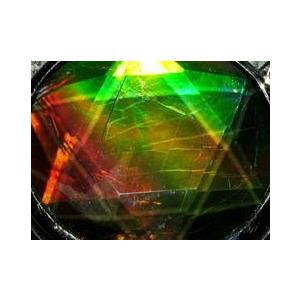 アンモライト 六芒星ペンダント ammolite ペンダント ネックレス