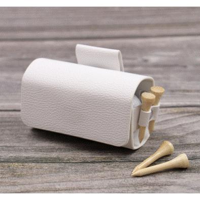 ゴルフボールケース 2個 レザー ホルダー ポーチ ボール入れ ティー入れ おしゃれ |  | 03