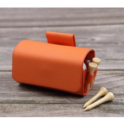 ゴルフボールケース 2個 レザー ホルダー ポーチ ボール入れ ティー入れ おしゃれ |  | 02