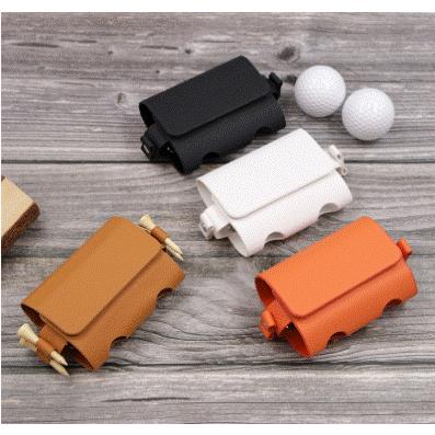 ゴルフボールケース 2個 レザー ホルダー ポーチ ボール入れ ティー入れ おしゃれ |  | 04