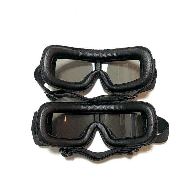 バイク ゴーグル スモーク レトロ 防風 ビンテージ 反射 おしゃれ スノボ 眼鏡対応 防塵 |  | 14