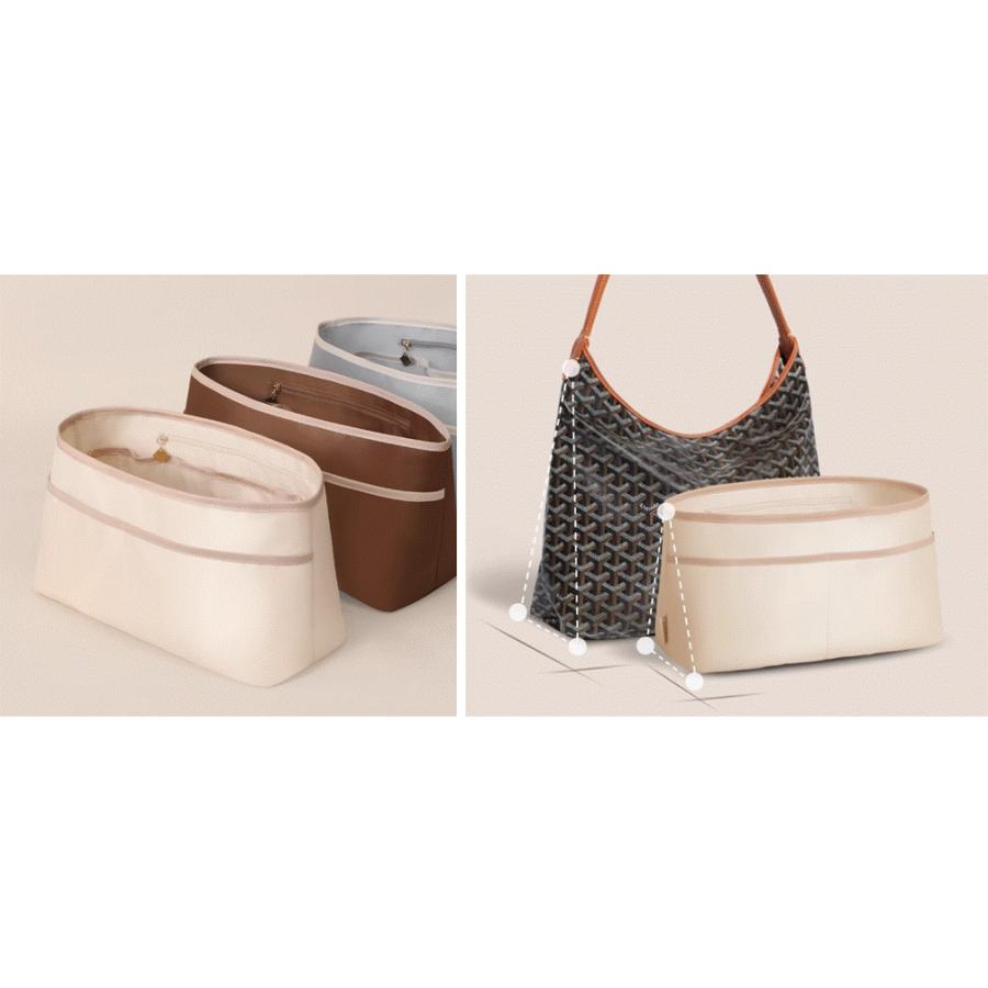 ボエム用 バッグインバッグ ホーボーバッグ PM用 インナーバッグ 自立