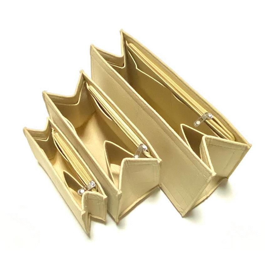 ブックトート バッグインバッグ ミニ スモール ミディアム ディオール用 インナーバッグ |  | 09