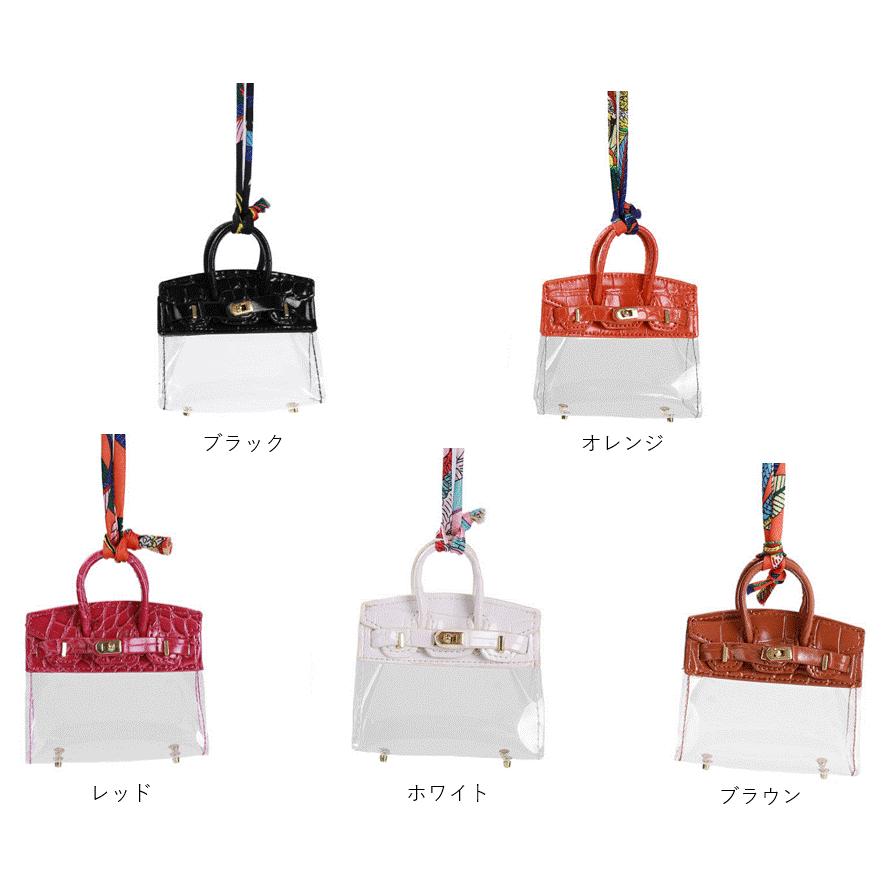 バッグチャーム スマートキーケース エアーポッズケース ミニバッグ 小物入れ スカーフ タッセル装飾 |  | 06
