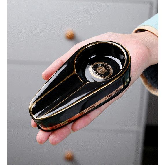 灰皿 卓上 レトロ 昭和 コイーバ ルビンスキー シガー 葉巻 おしゃれ |  | 08