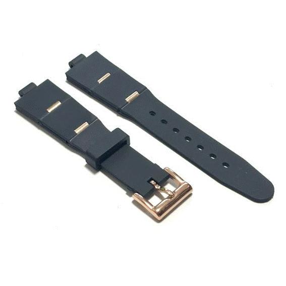 ディアゴノ用 ラバーベルト ブラック 22mm ブルガリ 互換 腕時計 ディアゴノ用 ラバーベルト ブラック 22mm ブルガリ 互換 腕時計