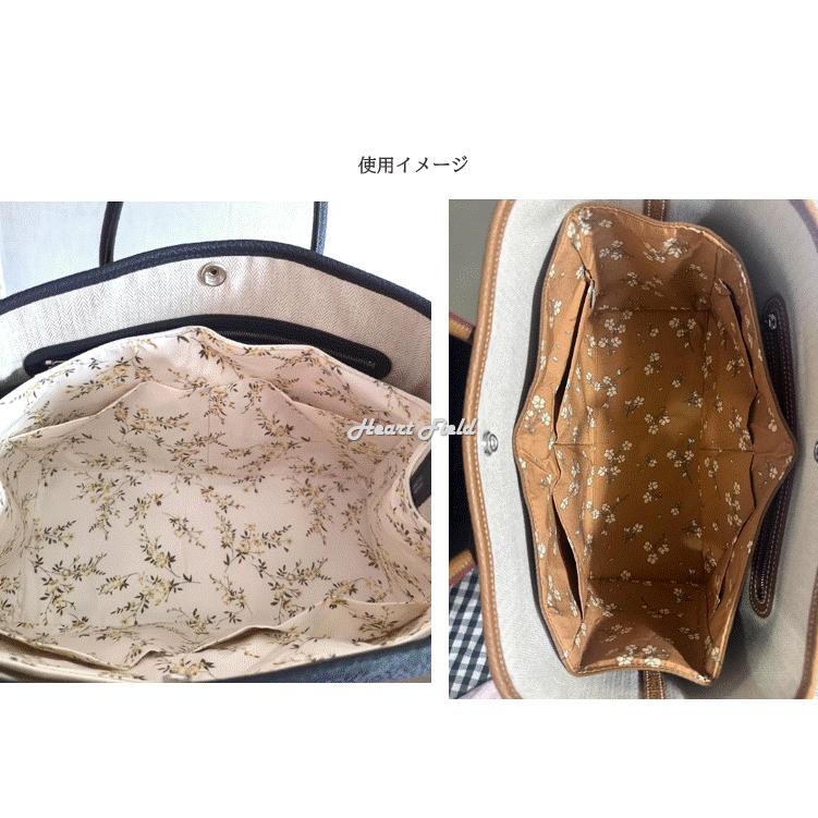 ガーデンパーティ用 インナーバッグ TPM PM 30 36 バッグインバッグ ROBEE 花柄 防水 軽量 自立 |  | 04