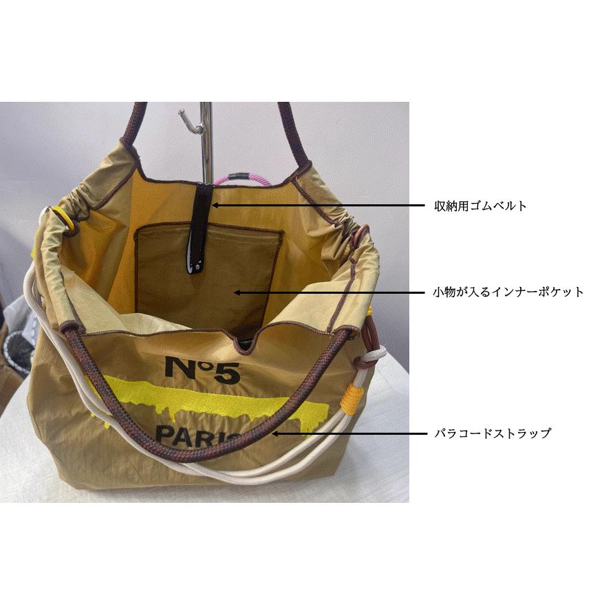 エコバッグ ショッピングバッグ ナイロン パラコード ストラップ 刺繍 トート ショルダー 軽量 斜めがけ 折りたたみ コンパクト 大容量 |  | 04