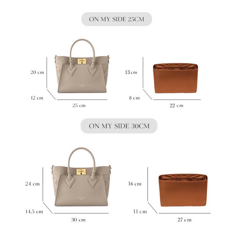 オンマイサイド バッグインバッグ 25 30 ルイヴィトン インナーバッグ