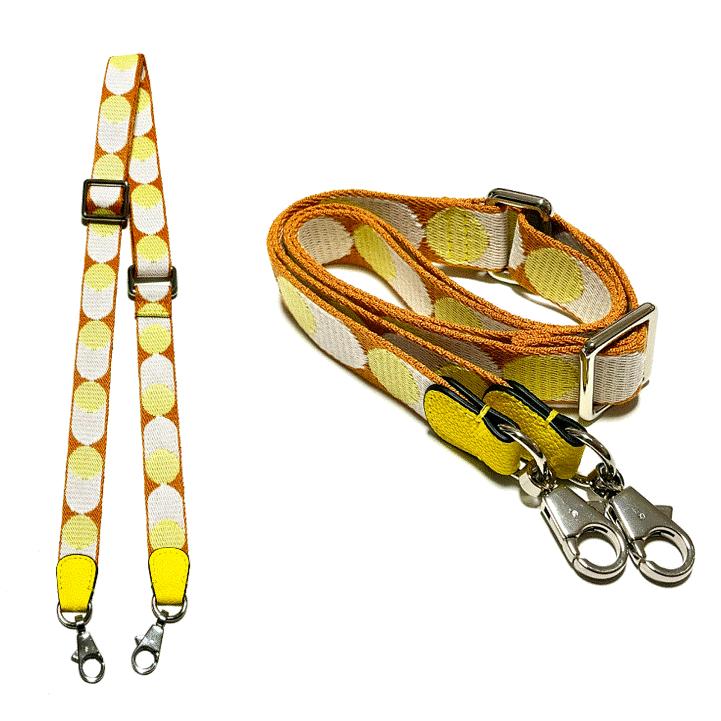 ショルダーストラップ バッグ用 肩掛け ベルト エブリン ル プリアージュ 水玉柄 長さ調整 |  | 12