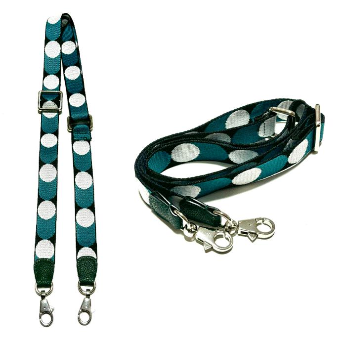 ショルダーストラップ バッグ用 肩掛け ベルト エブリン ル プリアージュ 水玉柄 長さ調整 |  | 06