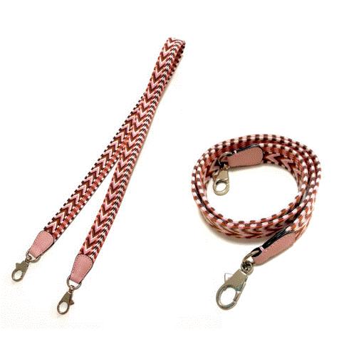 ショルダー紐 ストラップ 肩掛け クロスボディ バンドリエール ファブリック ジグザグ |  | 14