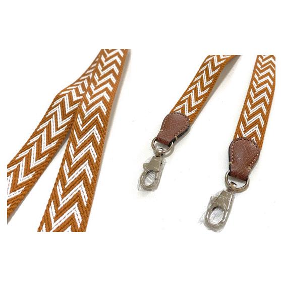 ショルダー紐 ストラップ 肩掛け クロスボディ バンドリエール ファブリック ジグザグ |  | 09