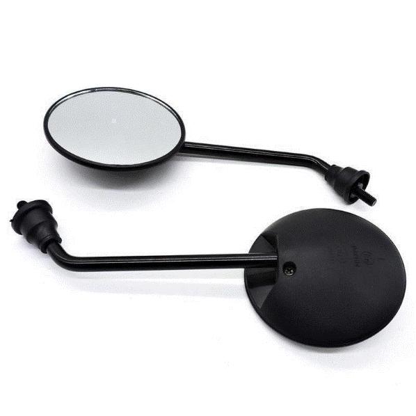 バイク ミラー 汎用 Z2 M10 M8 正ネジ 左右セット ラウンド 旧車 カスタム |  | 01