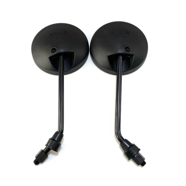 バイク ミラー 汎用 Z2 M10 M8 正ネジ 左右セット ラウンド 旧車 カスタム |  | 06