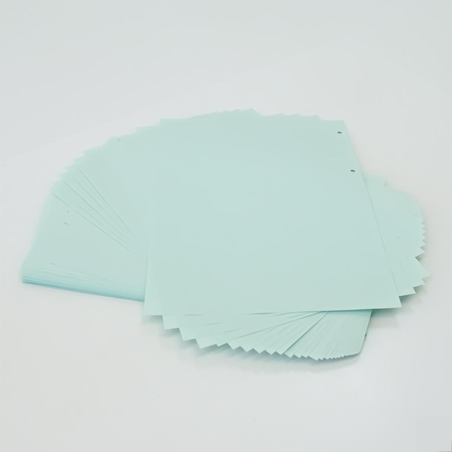 ルーズリーフ A4 4穴 100枚 紀州の色上質紙 中厚口 無地 無罫 講義